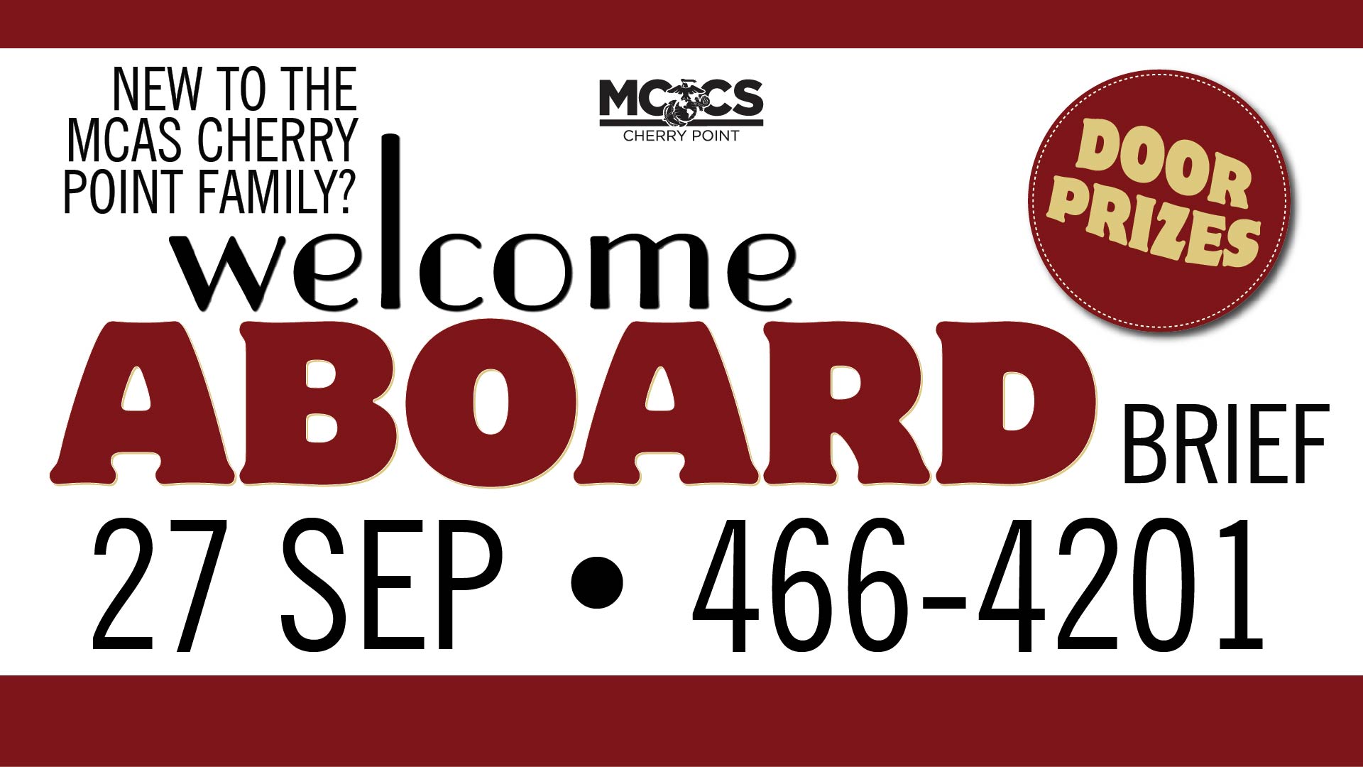 Welcome Aboard Brief