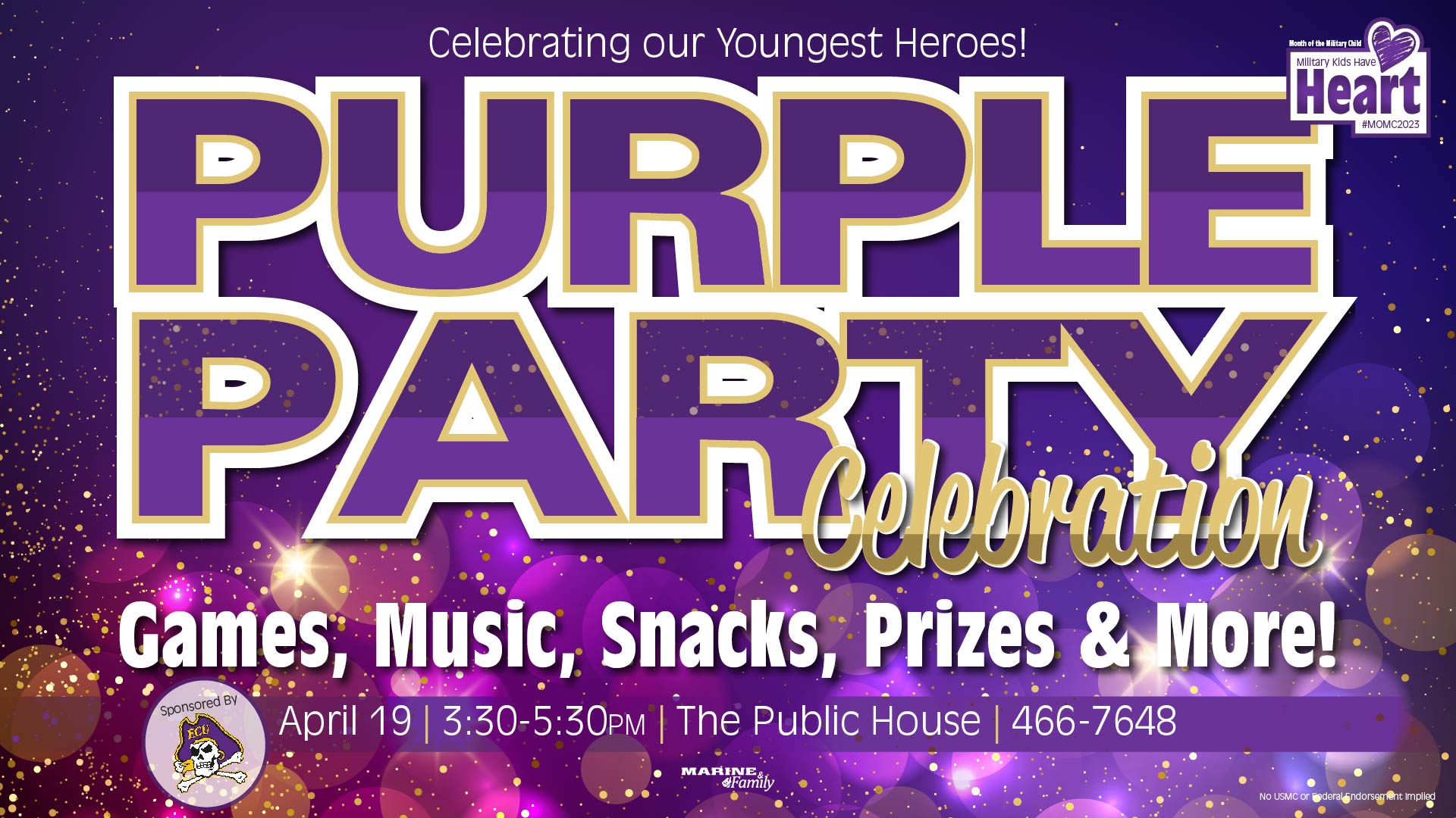 Purple Party Celebration