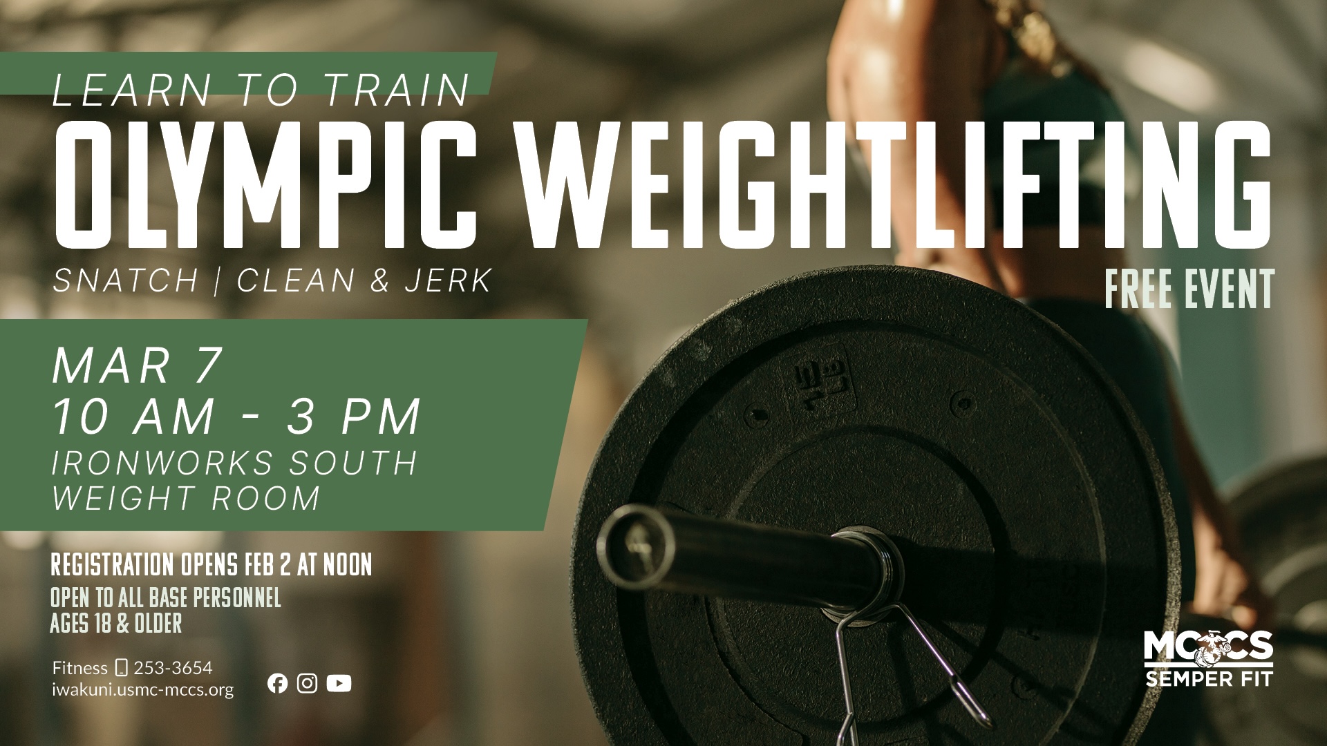 Learn to Train: Olympic Weightlifting