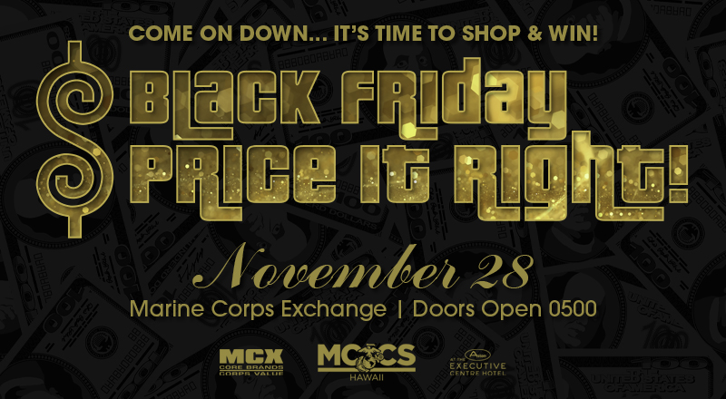 Black Friday at MCX Hawaii