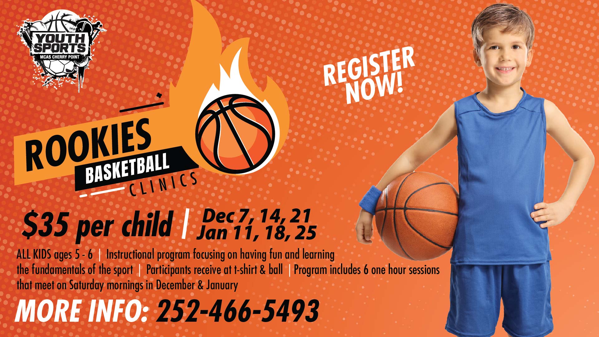 Rookies Basketball Clinics