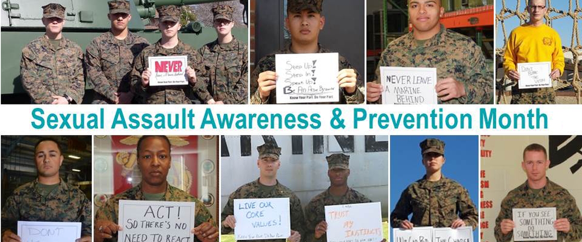 Marines Step Up and Take a Stand Against Sexual Assault